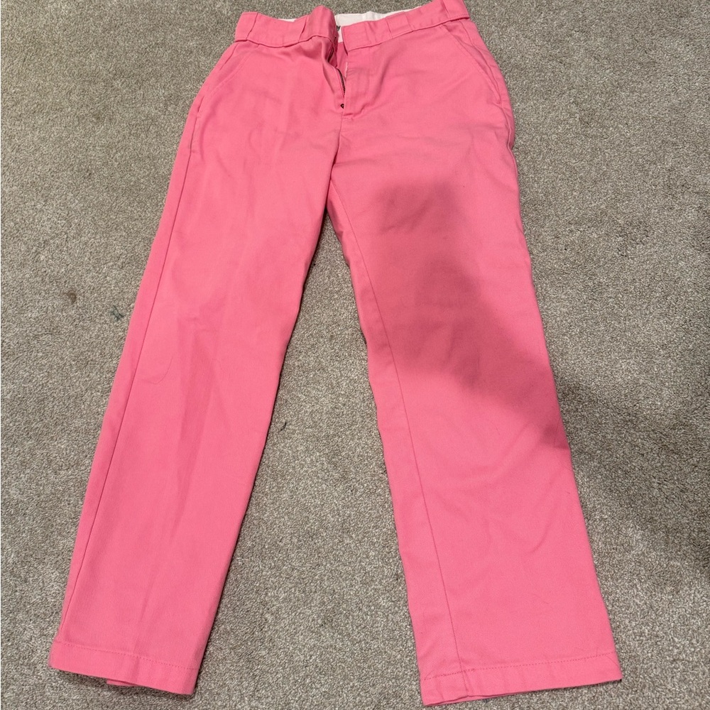 Pink dickies pants